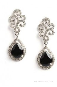 Rubans AD Stone Alloy Drop Earring